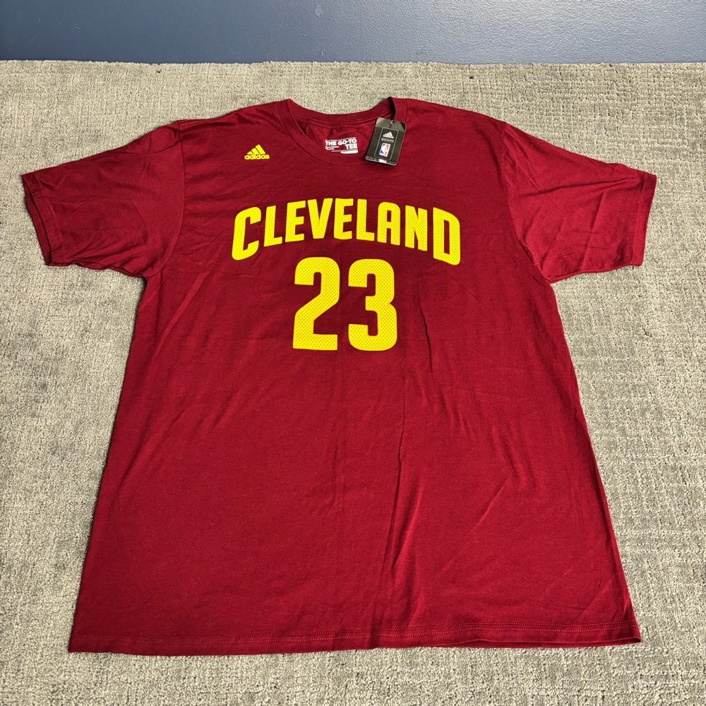 Adidas Cleveland Red and Yellow Jersey
